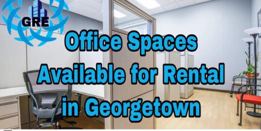 Office Spaces Available for rental in Georgetown.