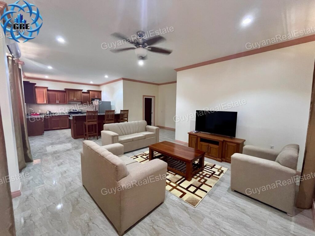 Modern 2-Bedroom Fully Furnished Apartment in a Gated Community (Farm)